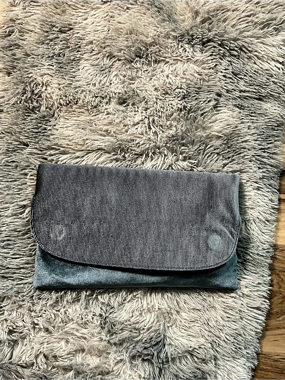 Blue Clutch Like New